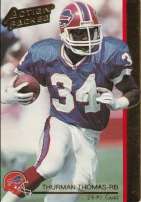 1992 Action Packed NFLPA/MDA 24K #16 Base