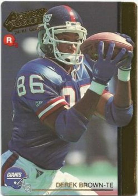 1992 Action Packed Rookie/Update #11G 24K Gold