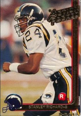 1991 Action Packed Rookie/Update #8G 24K Gold