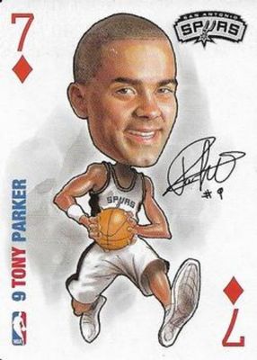 2006 All Pro Deal NBA Sports Playing Cards #7♦ Base