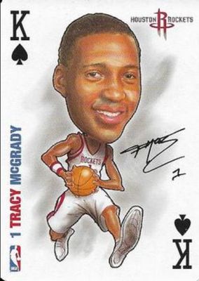 2006 All Pro Deal NBA Sports Playing Cards #K♠ Base