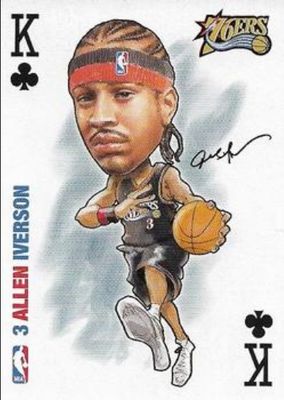 2006 All Pro Deal NBA Sports Playing Cards #K♣ Base