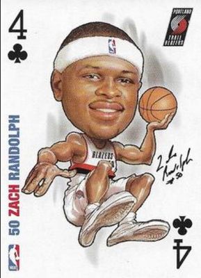2006 All Pro Deal NBA Sports Playing Cards #4♣ Base
