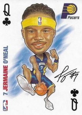 2006 All Pro Deal NBA Sports Playing Cards #Q♣ Base