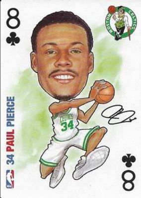 2006 All Pro Deal NBA Sports Playing Cards #8♣ Base