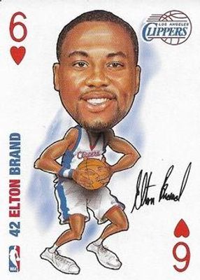 2006 All Pro Deal NBA Sports Playing Cards #6♥ Base