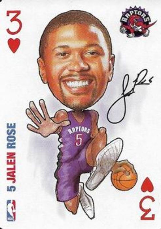 2006 All Pro Deal NBA Sports Playing Cards #3♥ Base