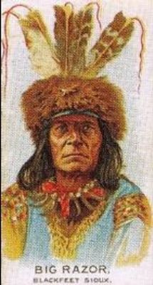 1989 Allen & Ginter Celebrated American Indian Chiefs (N2) (reprint) Base