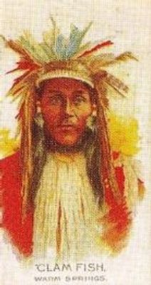 1989 Allen & Ginter Celebrated American Indian Chiefs (N2) (reprint) Base