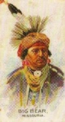 1989 Allen & Ginter Celebrated American Indian Chiefs (N2) (reprint) Base