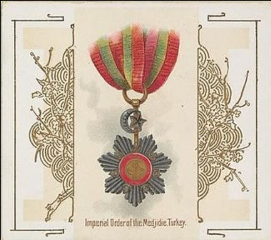 1890 Allen & Ginter The World's Decorations (N44) #23 Base