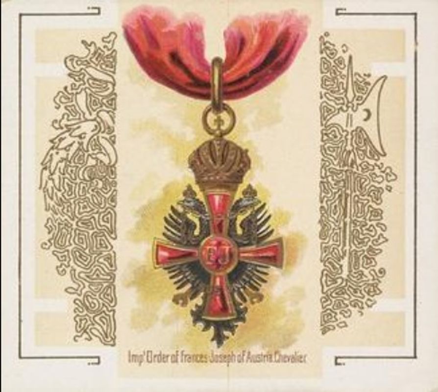 1890 Allen & Ginter The World's Decorations (N44) #13 Base