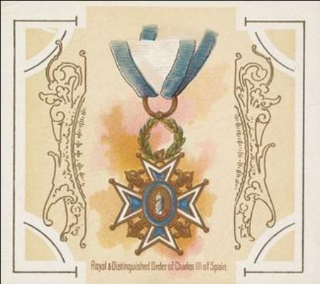 1890 Allen & Ginter The World's Decorations (N44) #5 Base