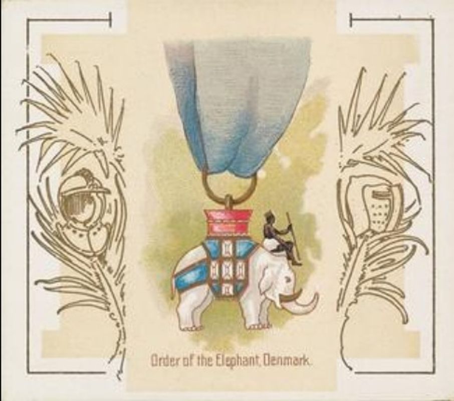 1890 Allen & Ginter The World's Decorations (N44) #12 Base