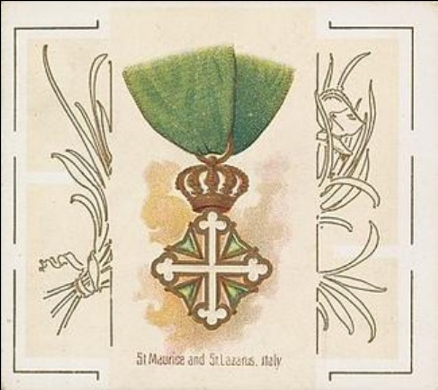 1890 Allen & Ginter The World's Decorations (N44) #38 Base