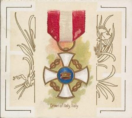 1890 Allen & Ginter The World's Decorations (N44) #8 Base