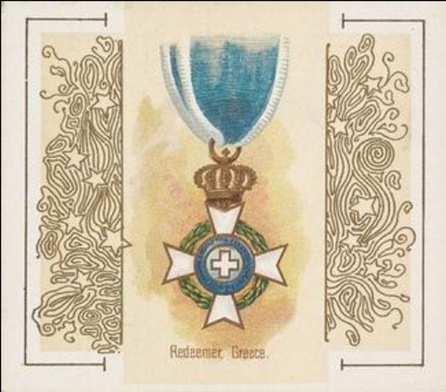 1890 Allen & Ginter The World's Decorations (N44) #28 Base