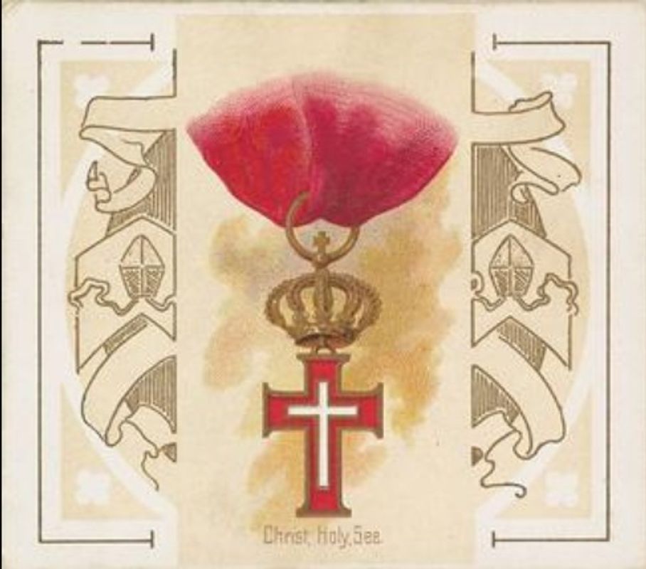 1890 Allen & Ginter The World's Decorations (N44) #6 Base