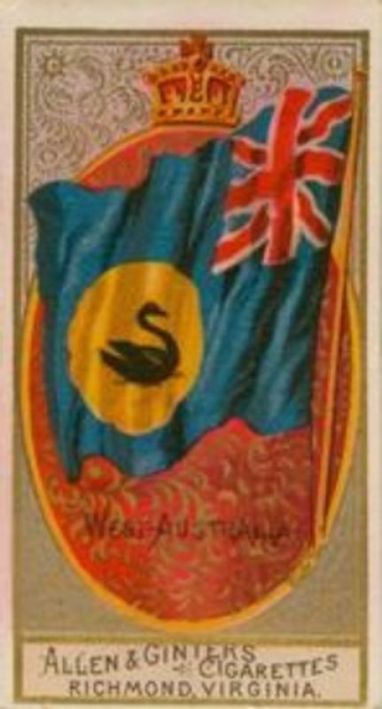 1890 Allen & Ginter Flags of All Nations (N10) Base