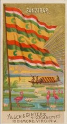 1890 Allen & Ginter Flags of All Nations (N10) Base