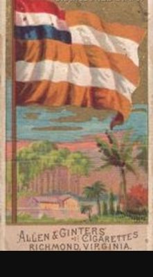 1890 Allen & Ginter Flags of All Nations (N10) Base