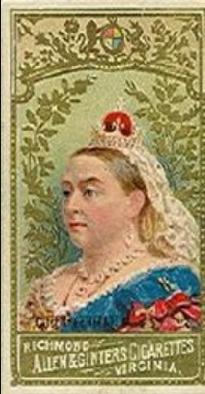 1889 Allen & Ginter World's Sovereigns (N34) Base