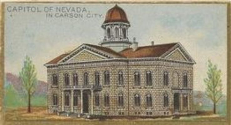 1889 Allen & Ginter General Government and State Capitol Buildings (N14) Base