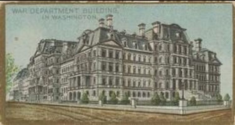 1889 Allen & Ginter General Government and State Capitol Buildings (N14) Base