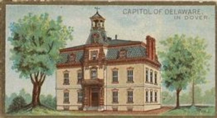 1889 Allen & Ginter General Government and State Capitol Buildings (N14) Base