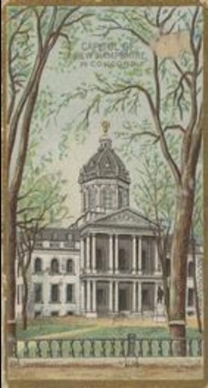 1889 Allen & Ginter General Government and State Capitol Buildings (N14) Base