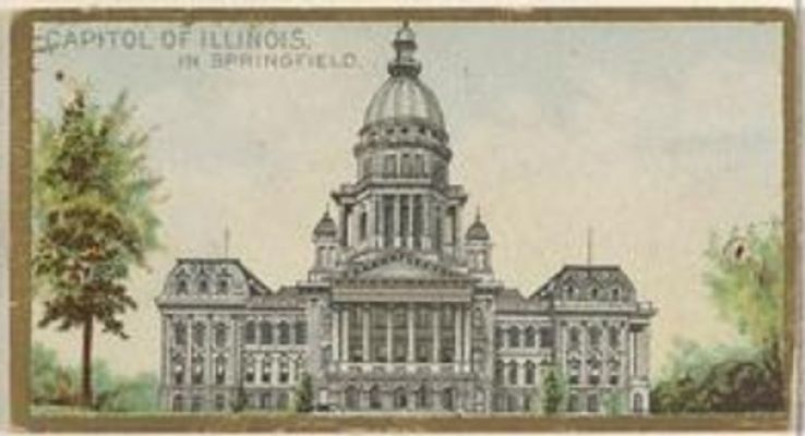 1889 Allen & Ginter General Government and State Capitol Buildings (N14) Base
