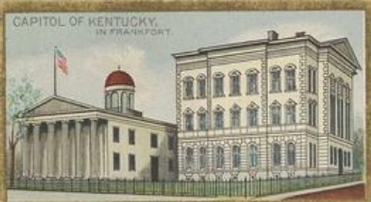 1889 Allen & Ginter General Government and State Capitol Buildings (N14) Base