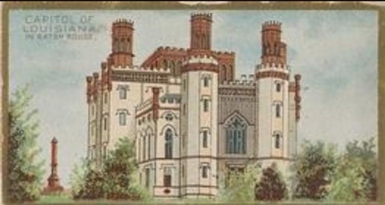 1889 Allen & Ginter General Government and State Capitol Buildings (N14) Base