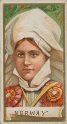 1889 Allen & Ginter Types of All Nations (N24) Base