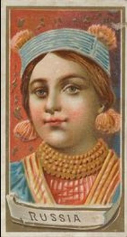 1889 Allen & Ginter Types of All Nations (N24) Base