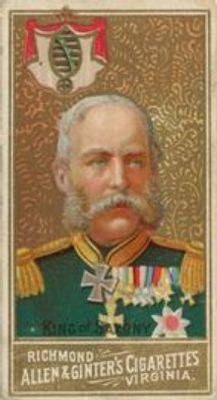 1889 Allen & Ginter World's Sovereigns (N34) Base