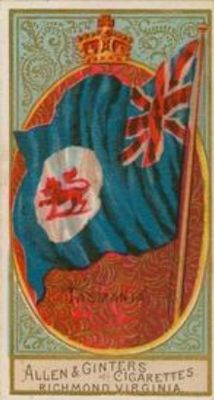 1890 Allen & Ginter Flags of All Nations (N10) Base