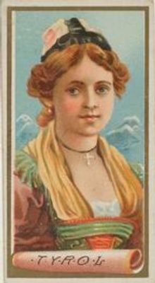1889 Allen & Ginter Types of All Nations (N24) Base