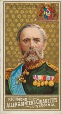 1889 Allen & Ginter World's Sovereigns (N34) Base