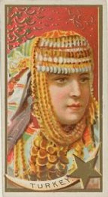 1889 Allen & Ginter Types of All Nations (N24) Base