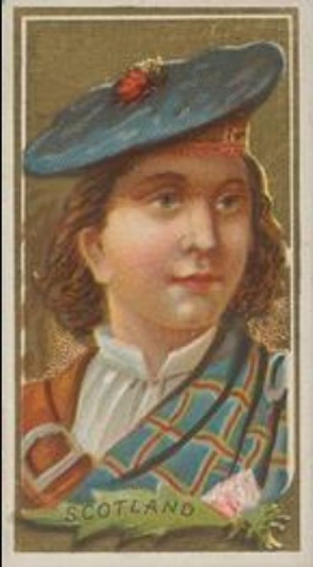 1889 Allen & Ginter Types of All Nations (N24) Base