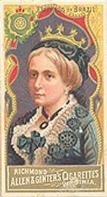 1889 Allen & Ginter World's Sovereigns (N34) Base