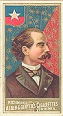 1889 Allen & Ginter World's Sovereigns (N34) Base