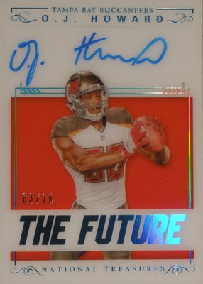 2017 National Treasures #F-OJH The Future Signatures /25