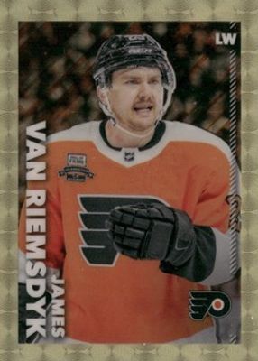 2022 Topps Chrome NHL Sticker Collection #371 Superfractor /1