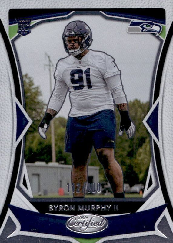 Byron Murphy II 2024 Certified #112 Base Rookie /400 RAW