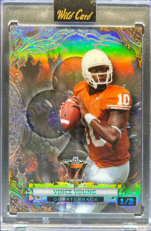 2024 Wild Card 7 Card Studs Promo #P7CWC-VY ClubsWaveSurfer Rainbow SIlver /2