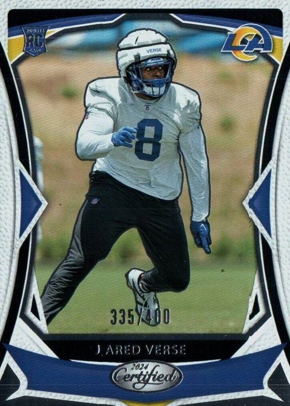 Jared Verse 2024 Certified #114 Base Rookie /400 RAW