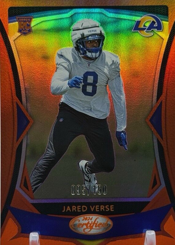 Jared Verse 2024 Certified #114 Mirror Orange /150 Rookie RAW