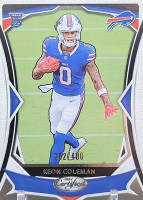 2024 Certified #124 Base Rookie /400